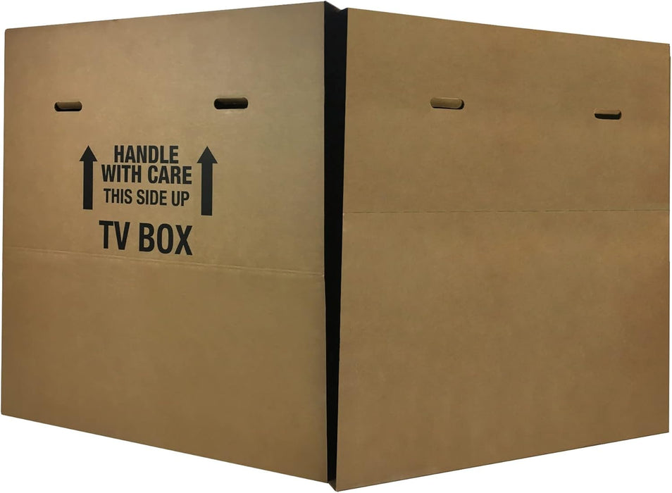 Uboxes TV Adjustable Moving Box Fits Up to 70 - open_box