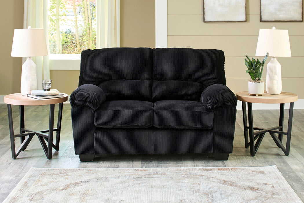 SimpleJoy Onyx SimpleJoy Loveseat