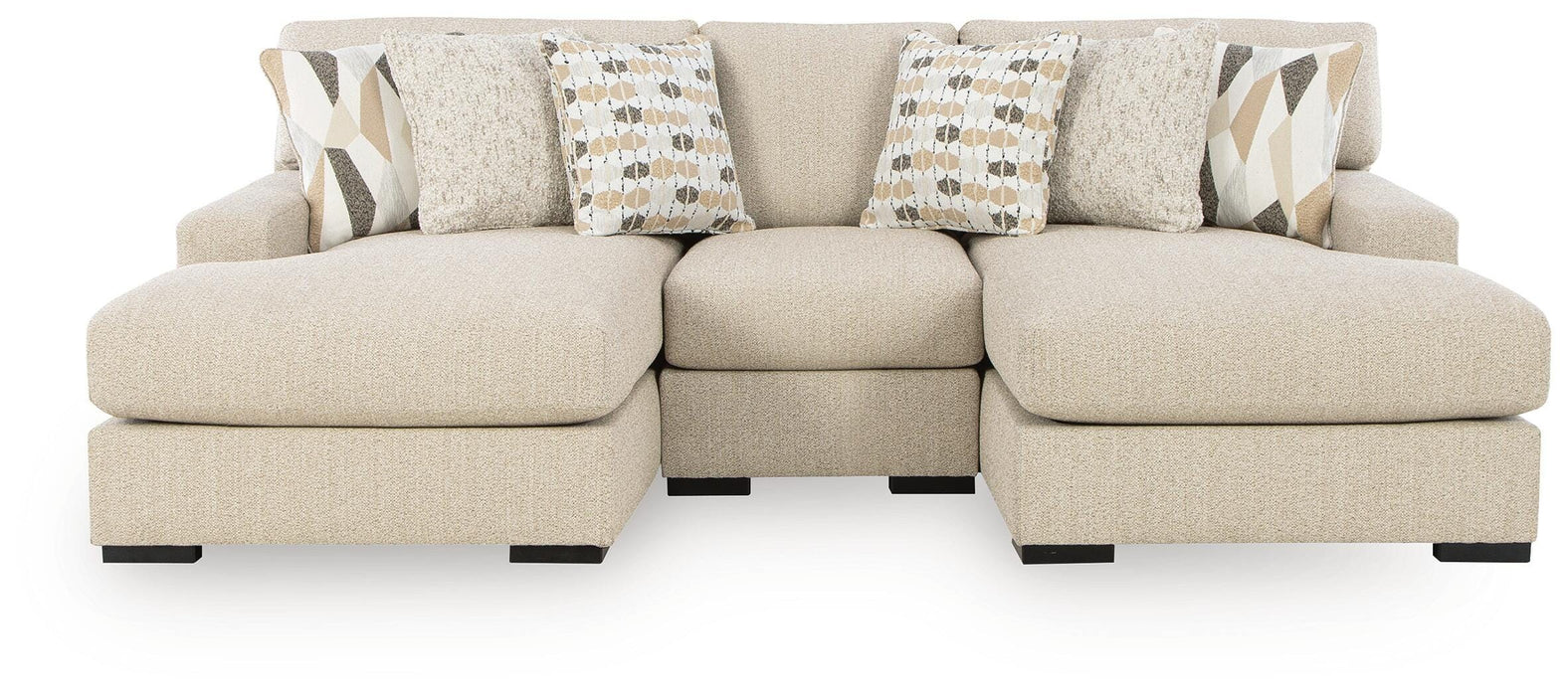 3-Piece Double Chaise Sectional