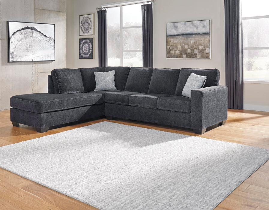 Altari Slate Altari 2-Piece Sleeper Sectional with Chaise
