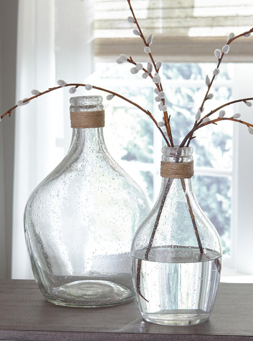 Marcin Clear Vase Set (Priced Per Item, Must Order 2, 4, 6, or 8)