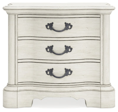 Arlendyne Antique White Bedroom Furniture Pieces