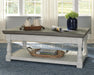 Havalance Gray/White Lift Top Cocktail Table