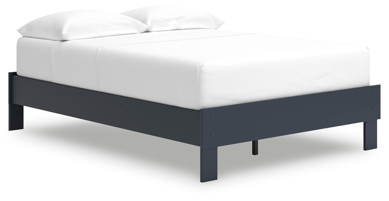 Simmenfort Navy Blue Bedroom Furniture Pieces