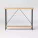 Wood and Metal Console Table Natural - Room Essentials™