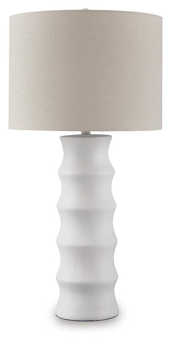 Veraleigh White Poly Table Lamp (1/CN)