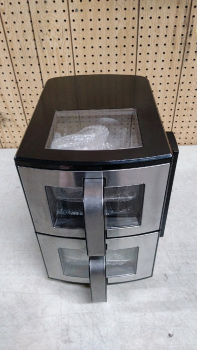 Gourmia 11-QT. Dual Basket Air Fryer with Smart Finish & 4-Layer Cooking - open_box