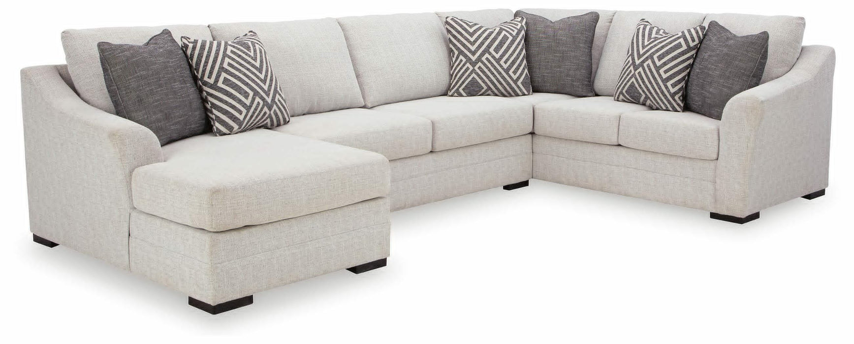 Koralynn Stone Koralynn 3-Piece Sectional with Chaise