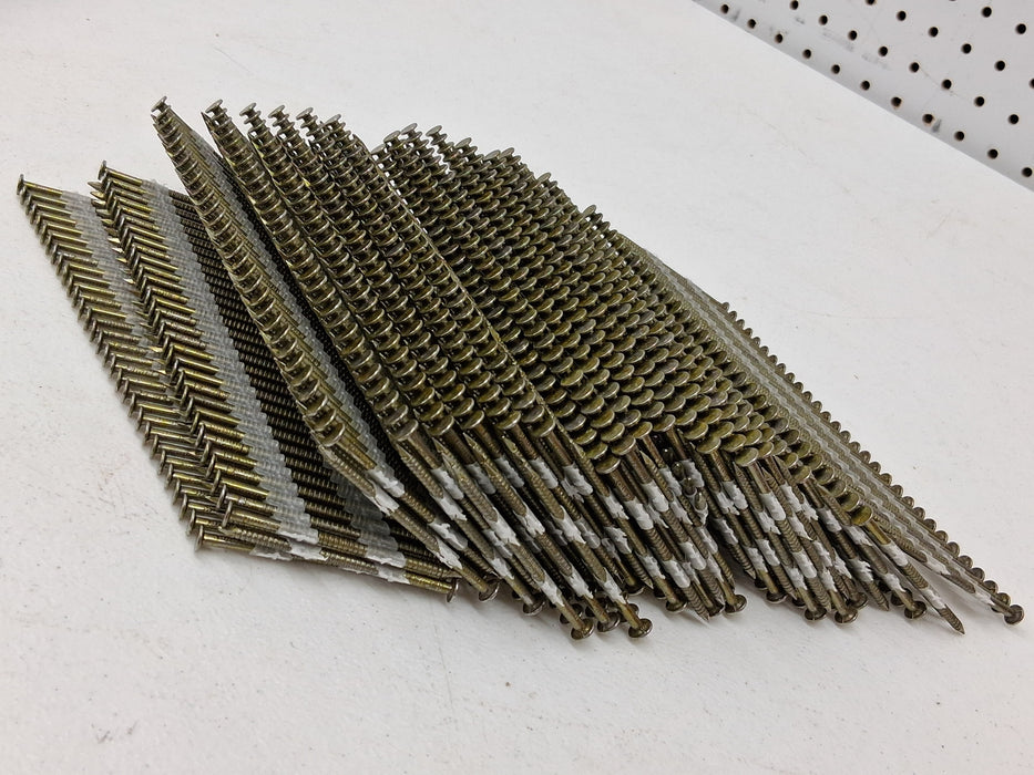 Hyper Tough 21-Degree 2-3/8 in. Plastic Collated Framing Nails, 1000 Count, Hardware Nails - new