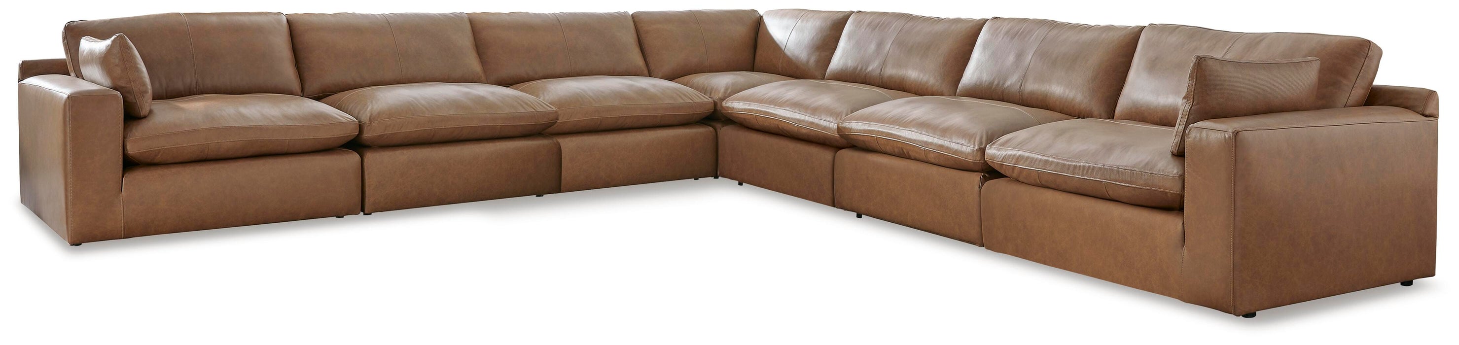Emilia Caramel Emilia 7-Piece Sectional