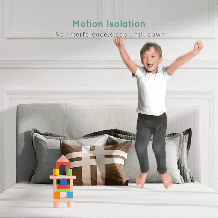 10" Hybrid Mattress,Z-HOM Full Size Mattresses in a Box Medium Firm Cool Comfort Pocket Spring - new