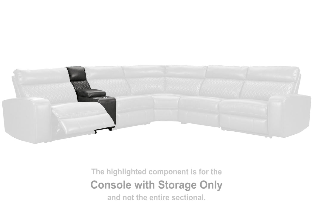 Samperstone Gray Living Room Collection