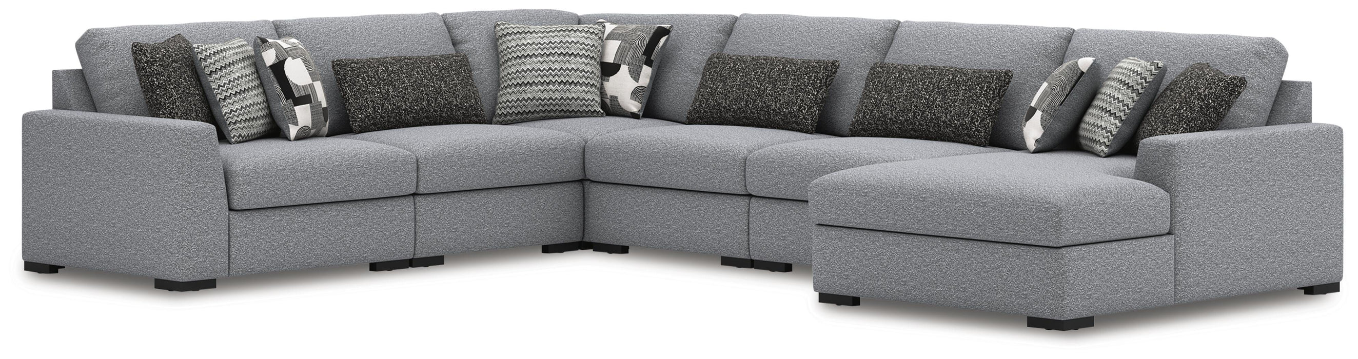 Bealton Salt and Pepper Bealton 6-Piece Sectional with Chaise