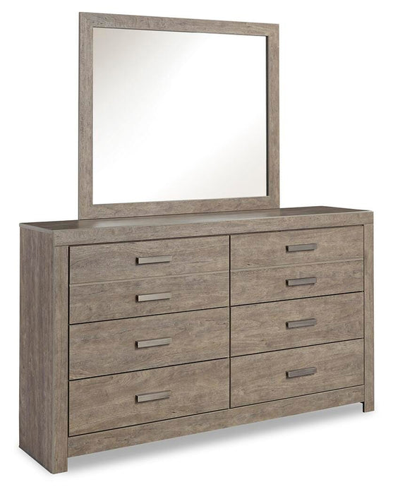 Culverbach Gray Culverbach Dresser and Mirror