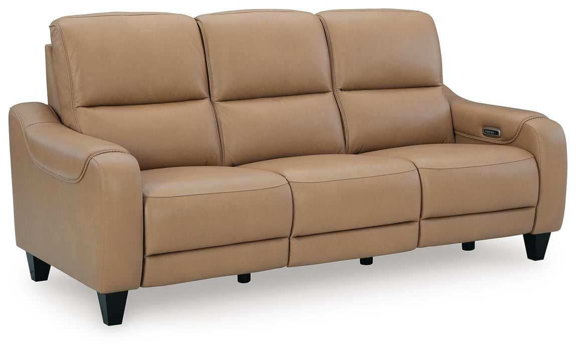 Mosswell Toffee Mosswell Power Reclining Sofa