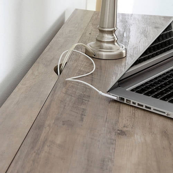 Better Homes & Gardens Cube Storage Office Desk, Rustic Gray - new