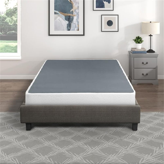 Lexicon Perrin Full Size Mattress Foundation in White foldable - new