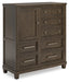 Hillcott Dark Brown Door Chest