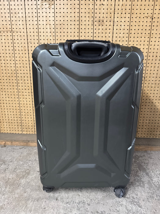 American Tourister Cargo Max 28 Hardside Large Checked Spinner Luggage Single Piece - Olive - new