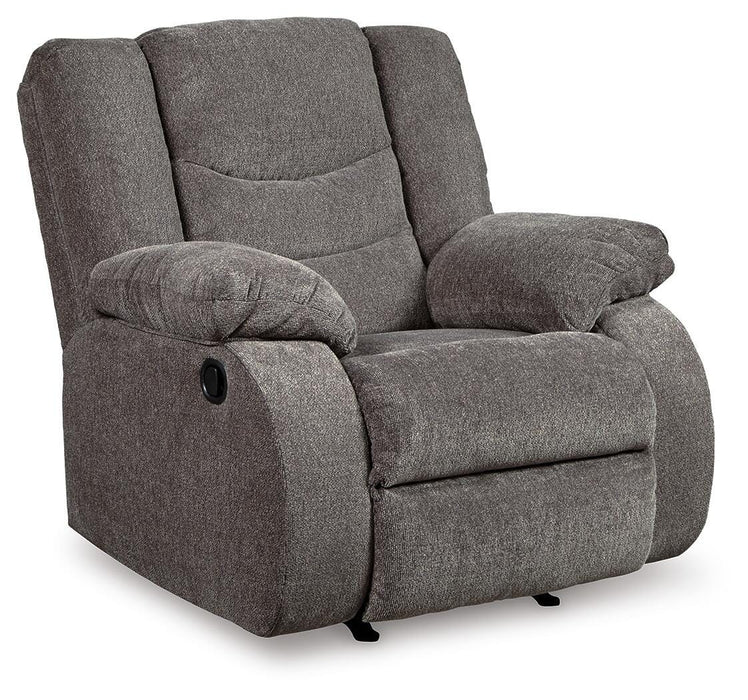 Tulen Gray Rocker Recliner