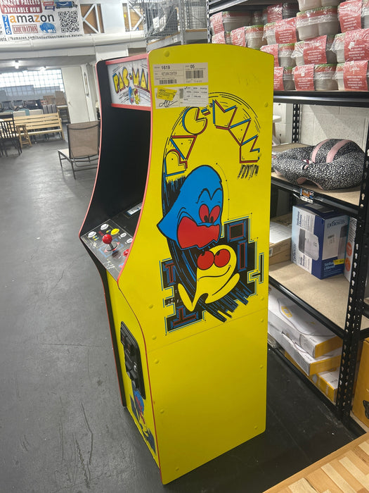 Arcade1Up Pacman Legacy Deluxe Arcade Machine - open_box