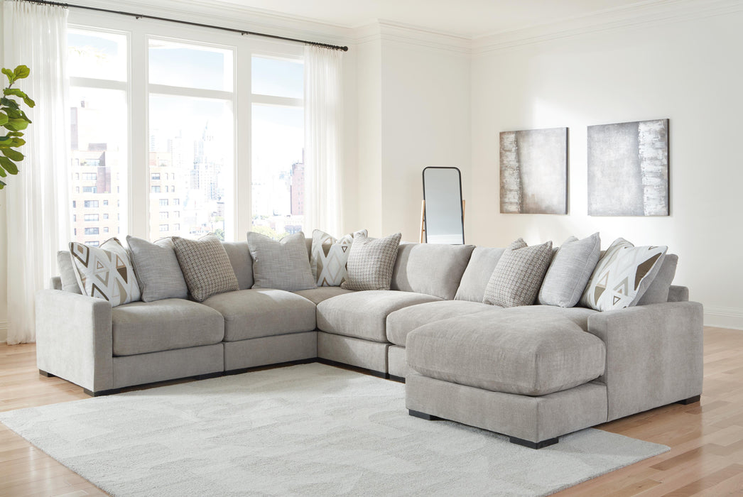 Aslan Court Flax Aslan Court 6-Piece Sectional with Chaise
