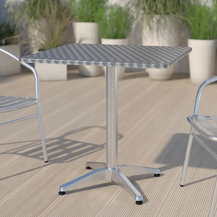 Alamont Home - Mellie Contemporary Patio Table - Aluminum - new