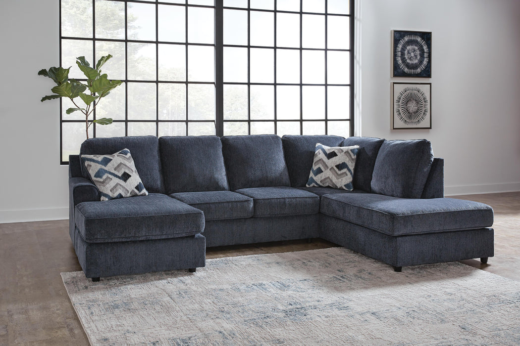 Albar Place Cobalt Albar Place 2-Piece Sectional