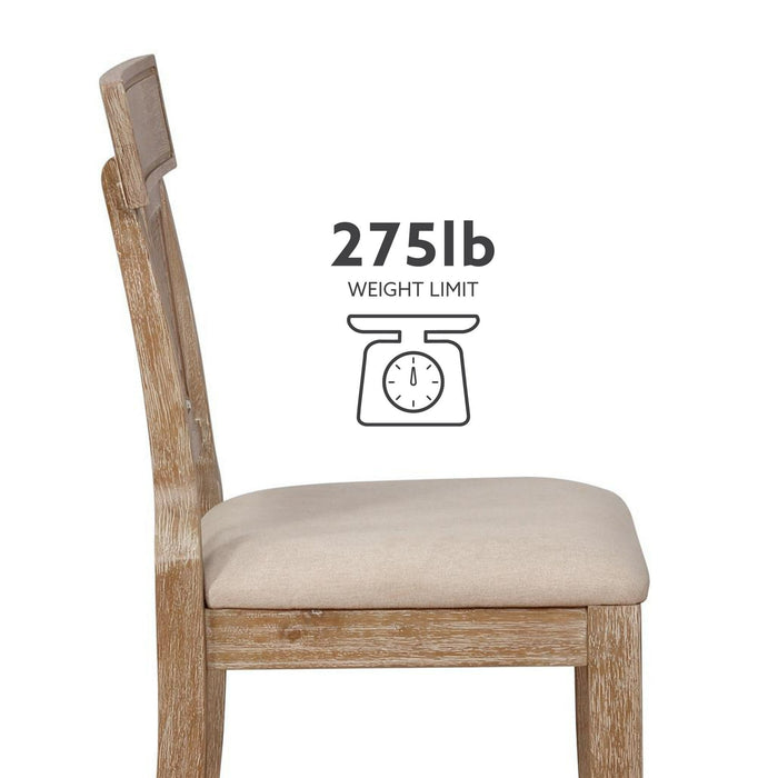 Linon Duncan Natural Bar Stool - new