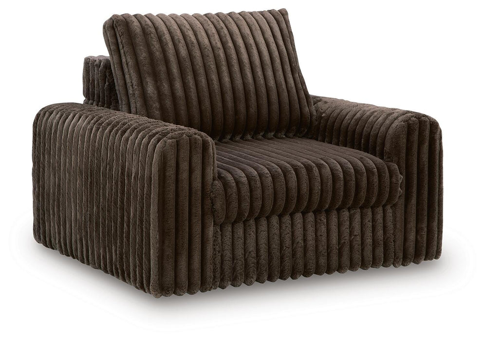Chalmers Chocolate Power Gliding Chaise