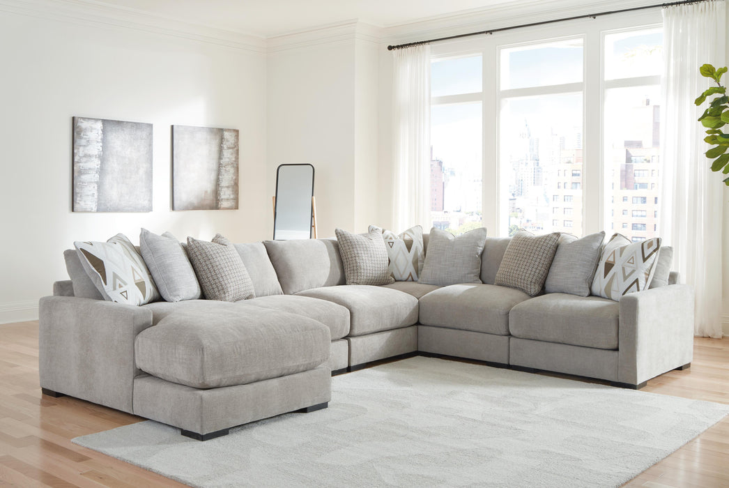 Aslan Court Flax Aslan Court 6-Piece Sectional with Chaise