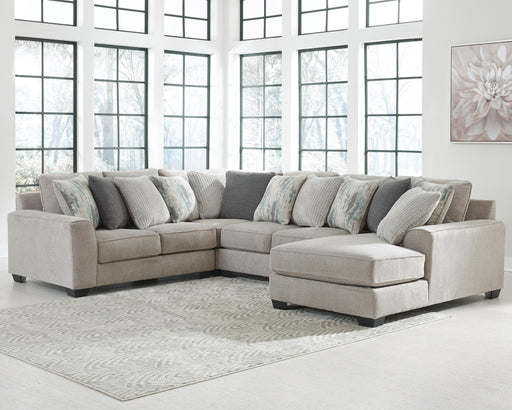 Ardsley Pewter Ardsley 4-Piece Sectional with Chaise