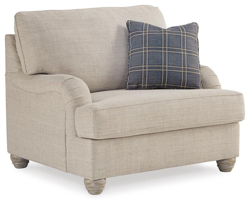 Traemore Linen Chair and a Half