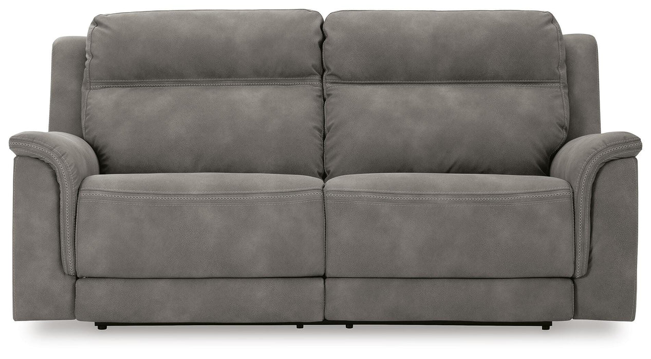 Next-Gen Durapella Slate 2 Seat PWR REC Sofa ADJ HDREST