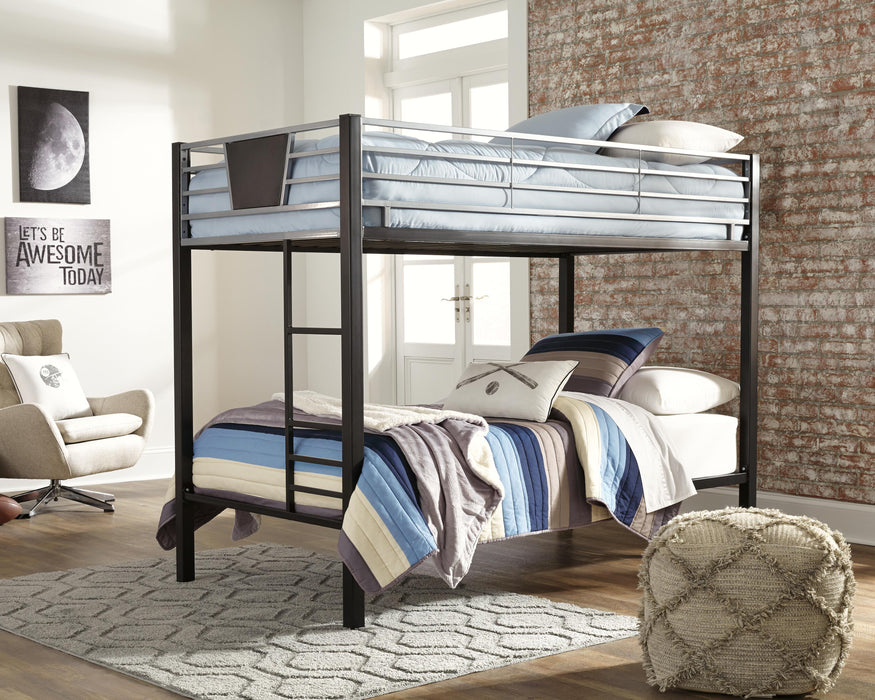 Dinsmore Black/Gray Bedroom Collection