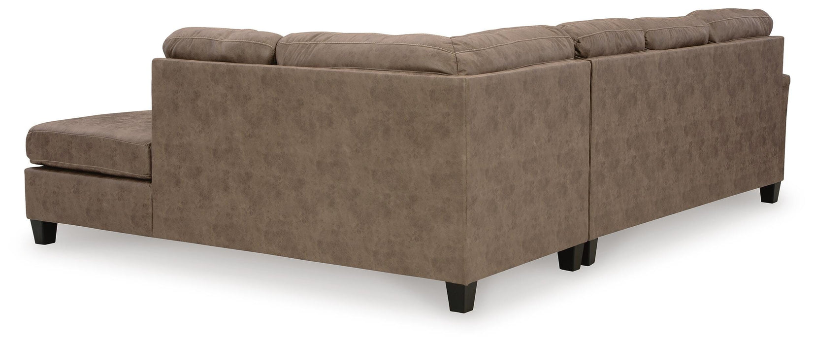 Navi Fossil Navi 2-Piece Sectional Chaise Sleeper Sofa