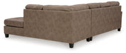 Navi Fossil Navi 2-Piece Sectional Chaise Sleeper Sofa