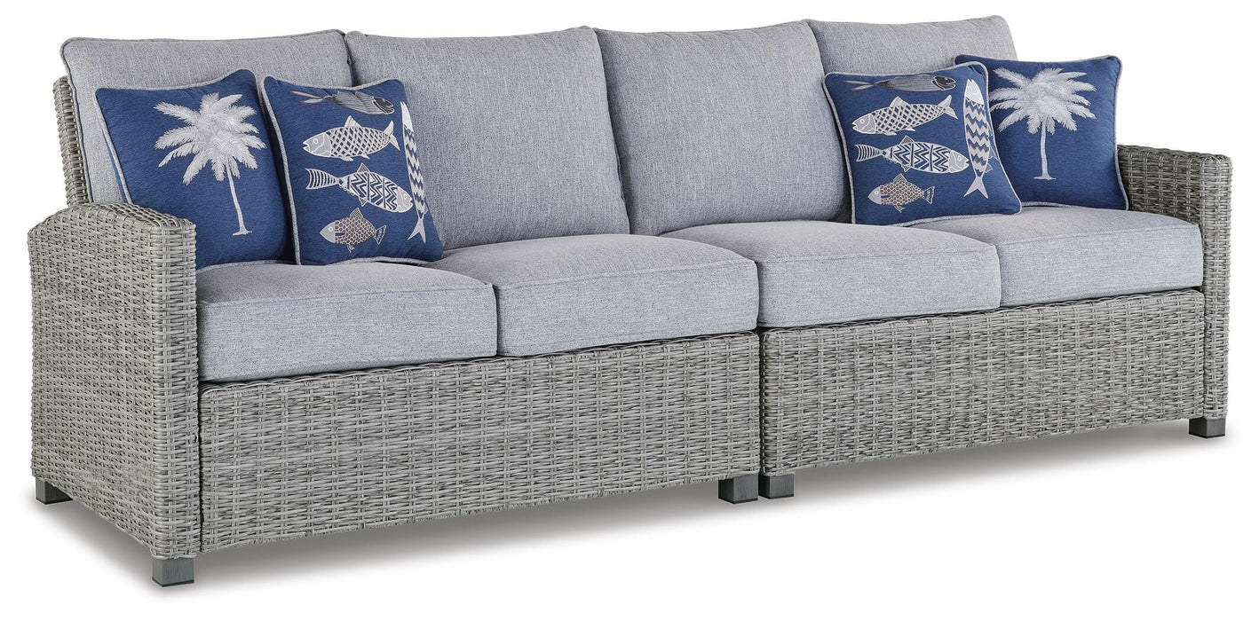Naples Beach Light Gray RAF/LAF Loveseat w/CUSH (Priced Per Item, Must Order 2, 4, 6, or 8)