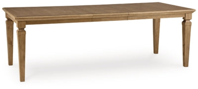 Mylarken Brown RECT Dining Room EXT Table