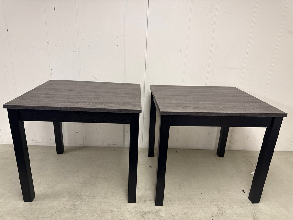 FM42900GY-3PK 3 pc Findlay grey finish wood faux wood finish top coffee and end table set -