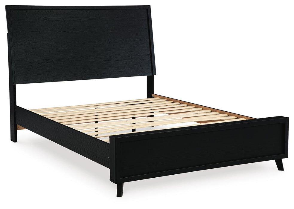 Danziar Black Danziar Queen Panel Bed