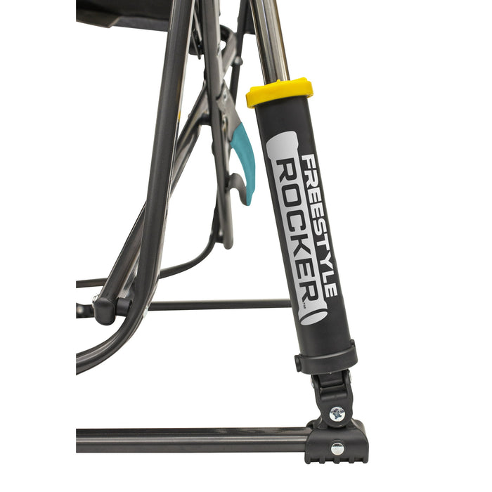 GCI Outdoor Freestyle Rocker Foldable Rocking Camp Chair, Seafoam - new