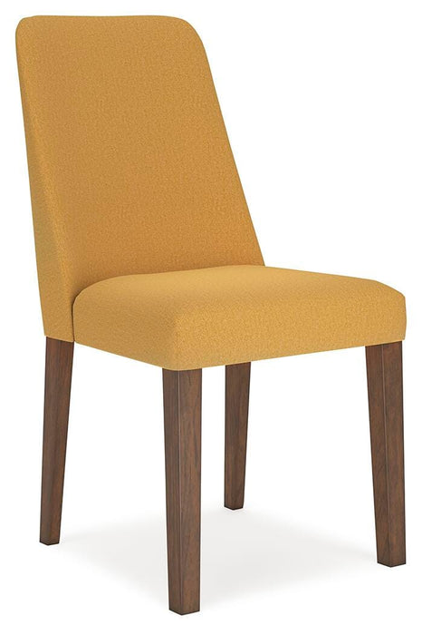 Lyncott Mustard/Brown Lyncott Dining Chair
