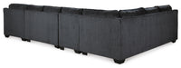 Eltmann Slate Eltmann 4-Piece Sectional with Chaise