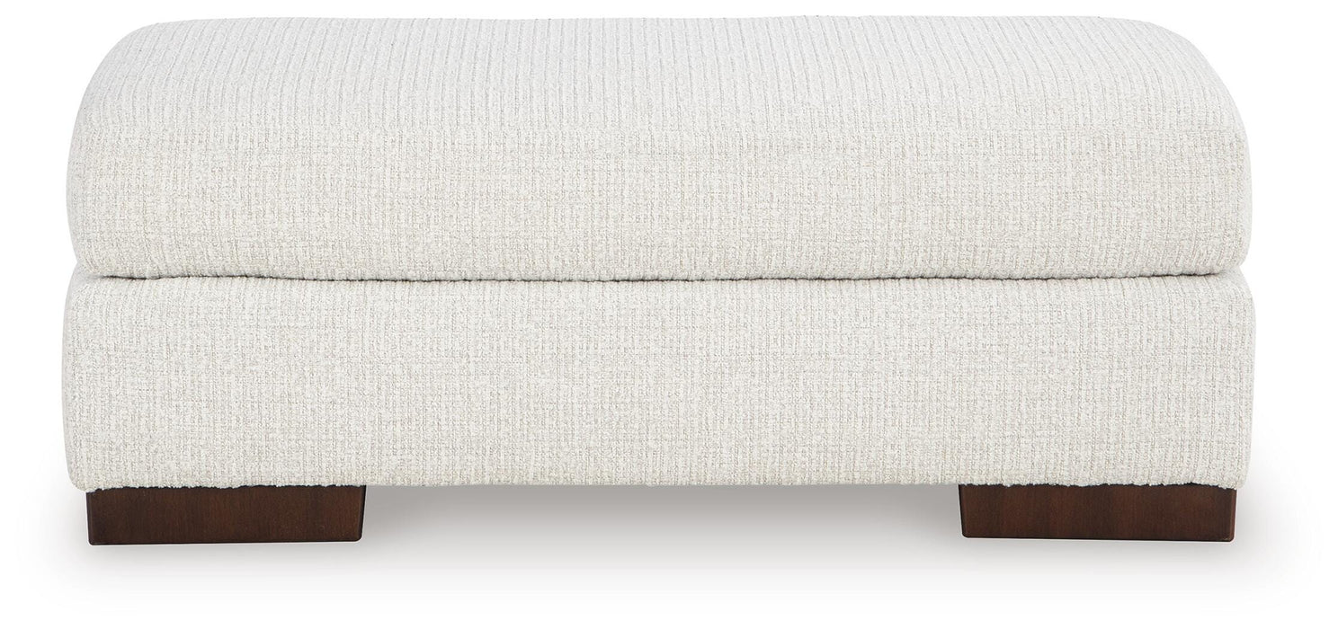 Benchcraft Frosted Ottoman