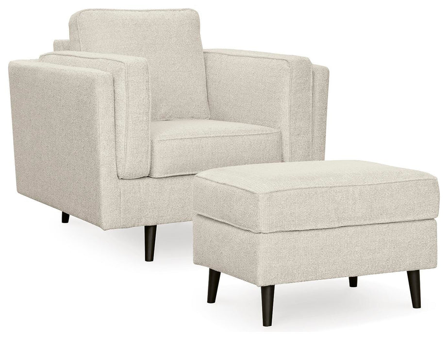 Maimz Sandstone Maimz Chair and Ottoman