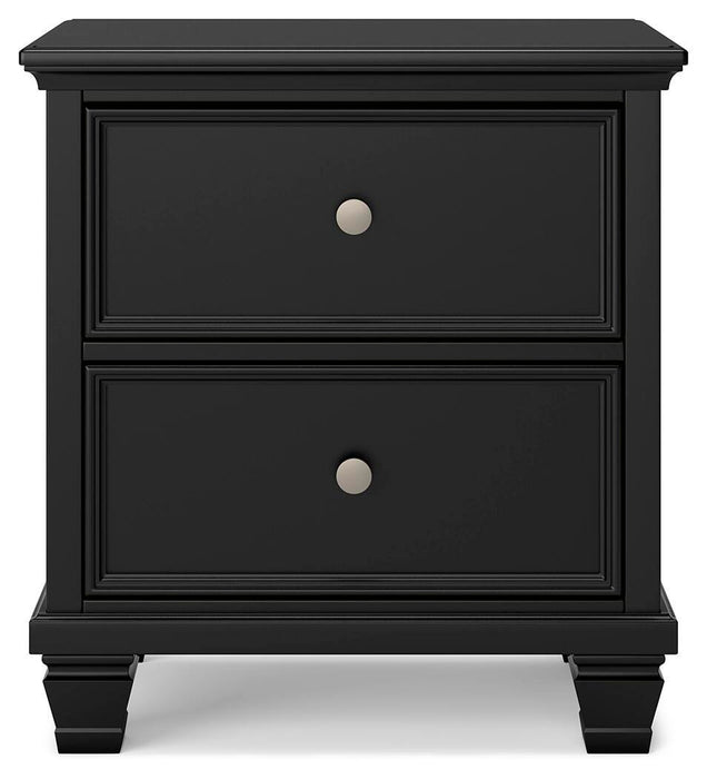 Lanolee Black Bedroom Furniture Pieces