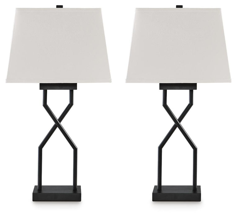 Brookthrone Black Metal Table Lamp (Priced Per Item, Must Order 2, 4, 6, or 8)