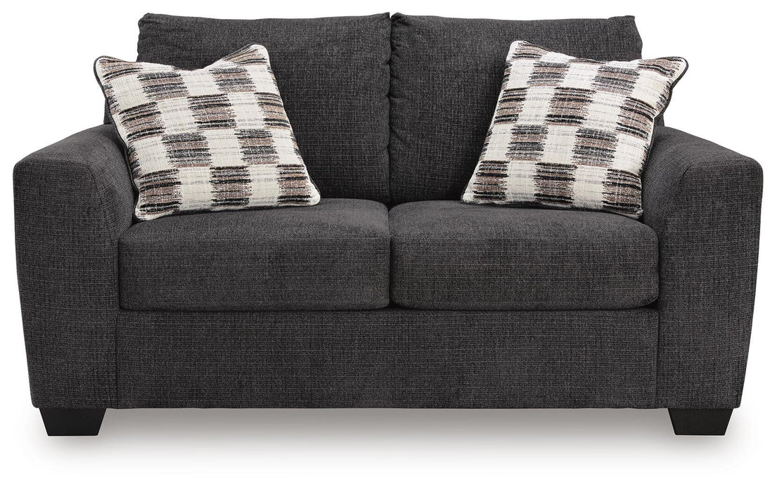 Loreo Ebony Loveseat