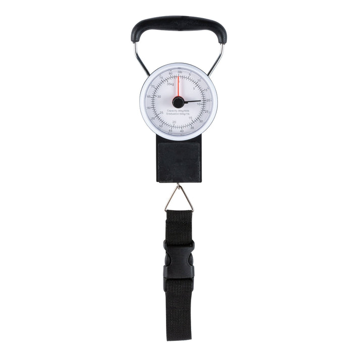 Protégé Manual Travel Luggage Scale with Strap, 80lb Capacity, Metal - (4.5 x 3 x 1.2") - use_like_new